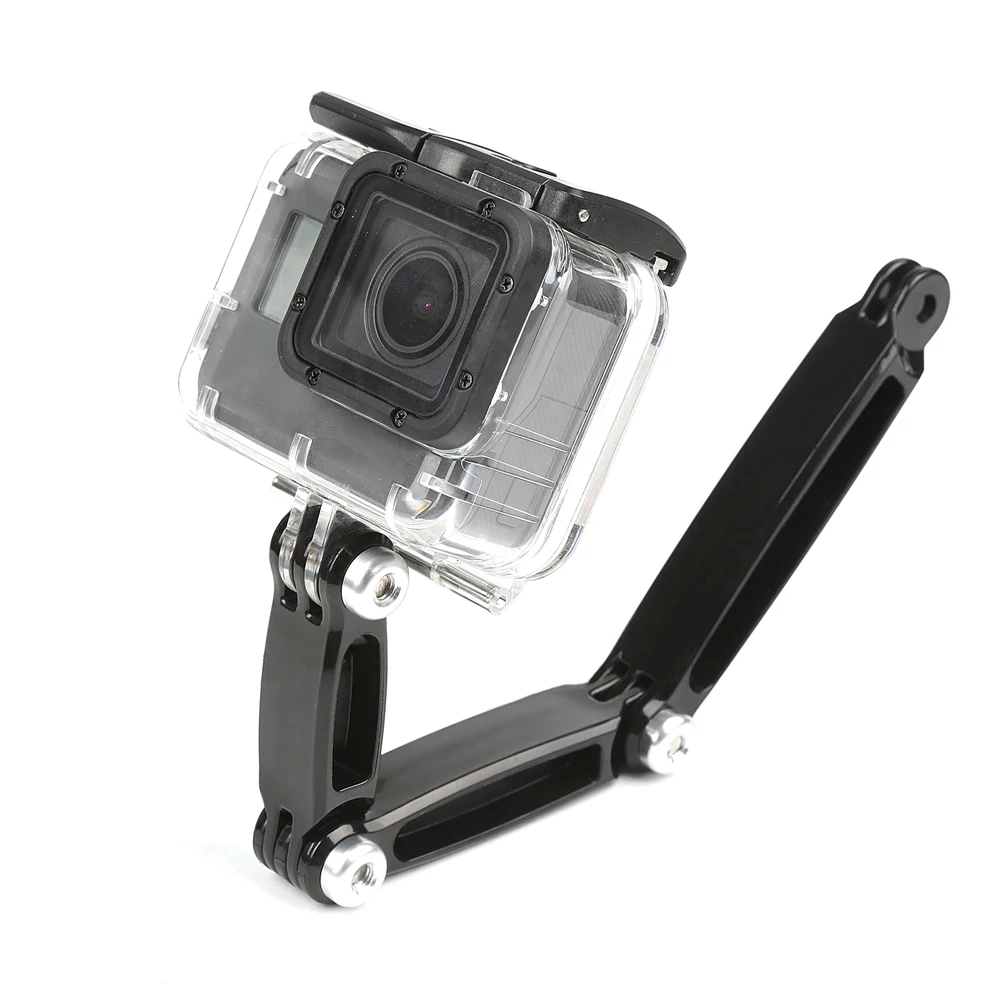 Съемка 3 в 1 штатив удлинитель для GoPro Hero 8 7 6 5 Session Xiaomi Yi 4K SJCAM SJ4000 SJ 5000 Go Pro крепление на шлем аксессуар