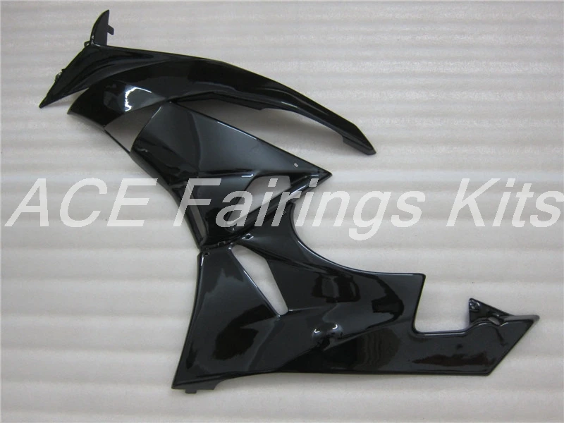 Литья под давлением ABS обтекатель комплект подходит для Kawasaki Ninja ZX6R 2009 2010 2011 2012 Обтекатели ZX-6R 09, 10, 11, 12, все черный настенные светильники