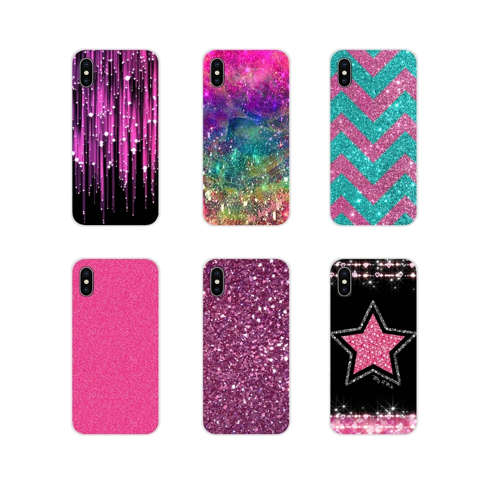 Fashion Gold Pink Glitter For Oneplus 3T 5T 6T Nokia 2 3 5 6 8 9 230 3310 2.1 3.1 5.1 7 Plus 2017 2018 Soft Transparent Bag Case | Мобильные