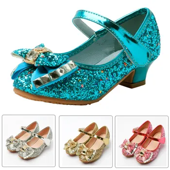 

Infant Kids Baby Girls Pearl Crystal Bling Bowknot Single Princess Shoes Sandals kids shoes детская обувь обувь детская #E30