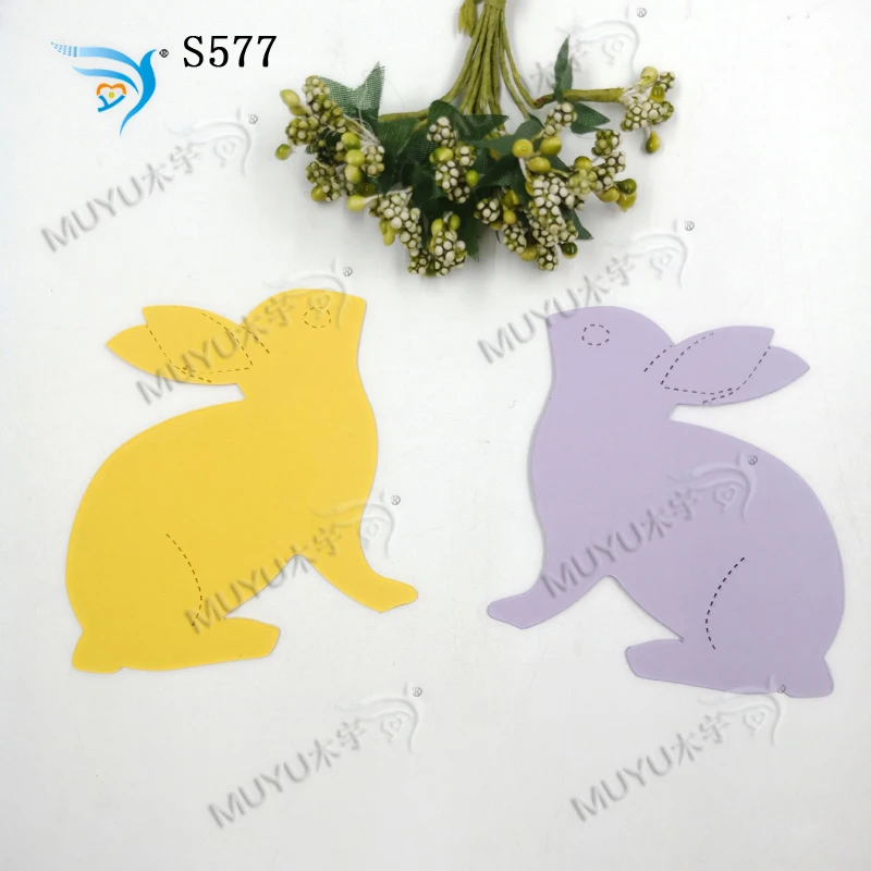 Кролик новая деревянная форма вырубки для скрапбукинга Thickness-15.8mm S577