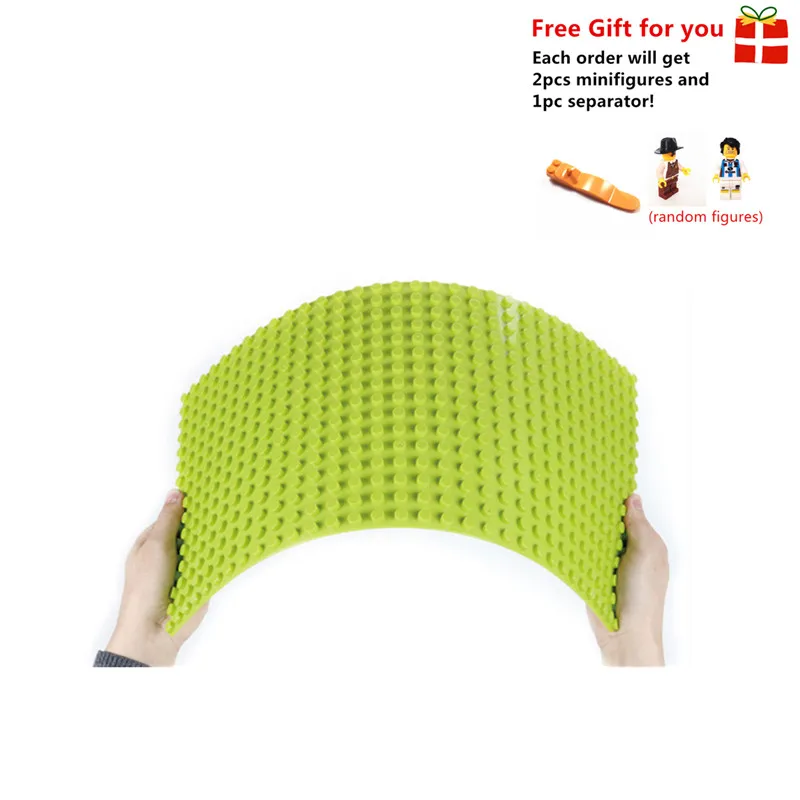 

4pcs/lot! 32*16 Particles Baseplate Original WANGE Small Building Blocks Base Plate DIY Toys Compatible with Lego