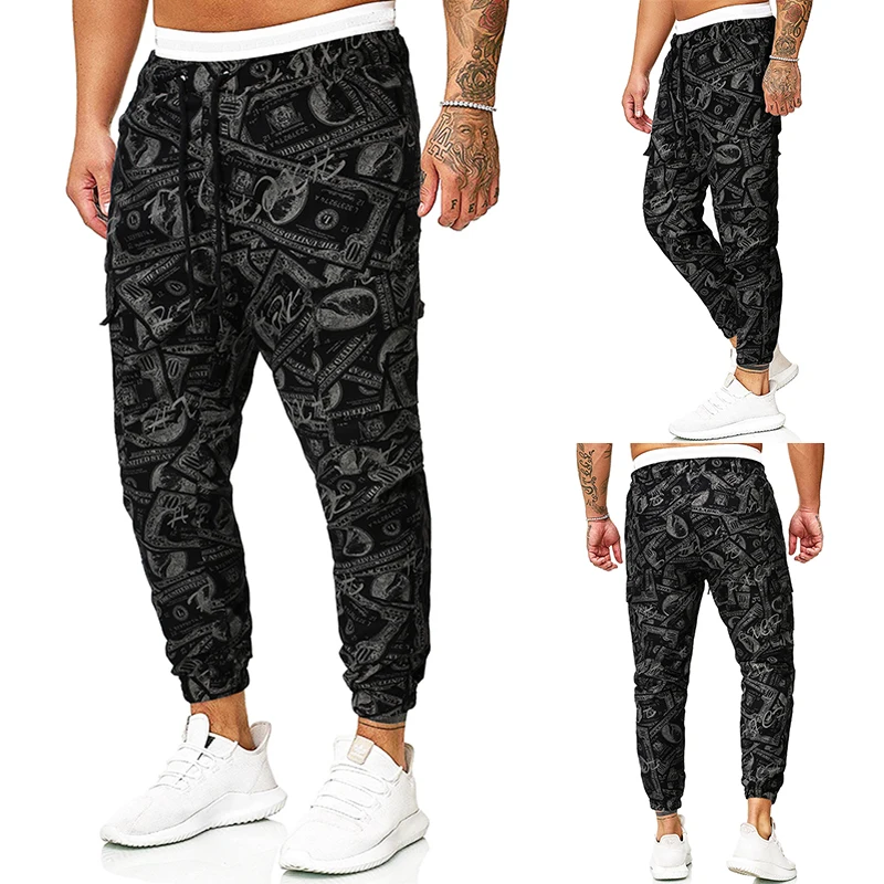 S-2XL новые мужские s Jogger осенние карандашный гаремный брюки мужские Камуфлированные штаны, милитари несколько стилей брюки свободные удобные брюки карго