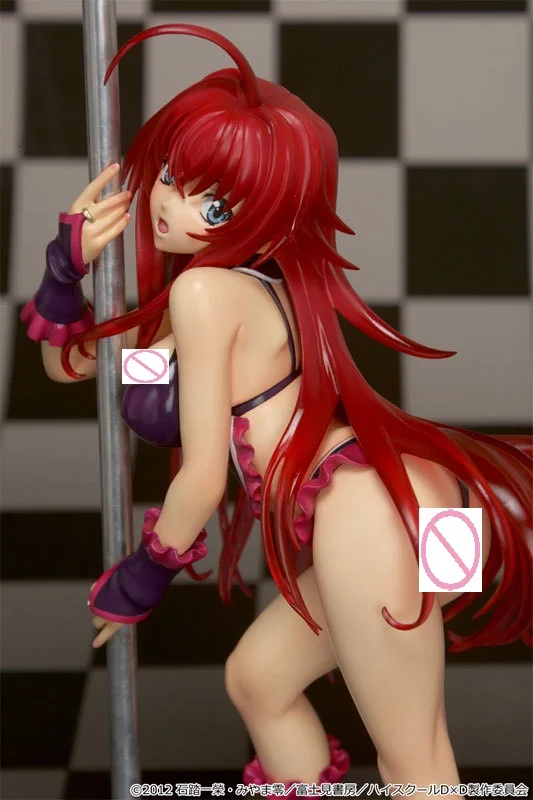 30 см средней школы DxD Риас Gremory Pole танцы версия. Привлекательные девушки аниме ПВХ