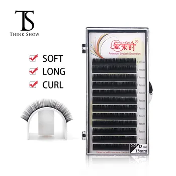 

THINKSHOW Eyelashes Extension Individual Natural Soft Eye Lashes For Professionals Eye Lashes Russia Volume Silk EyeLash Makeup