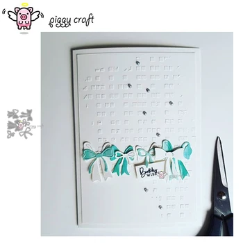 

Piggy Craft metal cutting dies cut die mold 6Pcs New Various bow Scrapbook paper craft knife mould blade punch stencils dies