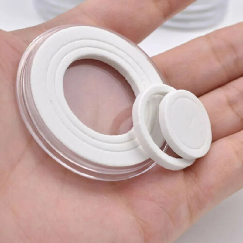 

20pcs Round Coin Capsules Holders Storage Case Portable Container Display Set