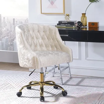 

Computer Chair Lifting & Rotary Sofa For Student Dormitory Home Fabric Game Chair Office Chairs With Wheels