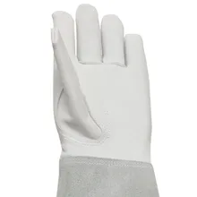 1 пара с длинными рукавами из искусственной кожи износостойкие перчатки для пчеловодства безопасность на открытом воздухе Нескользящие Садоводство защитные многоразовые рабочие дома