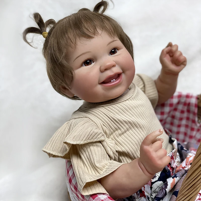 Boneca Reborn Realista Dolls Menina Bebê Reborn recém-nascido brinquedos  para crianças de Natal dom e presente de aniversário Renascido boneca  dormir boneca com roupa em Promoção é no Buscapé