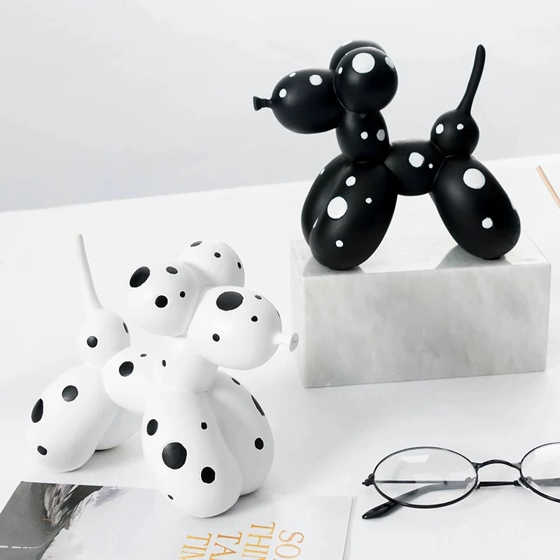 

Balão criativo para decoração de cachorro, moderno, minimalista, estilo europeu, acessórios de estatuetas em miniatura