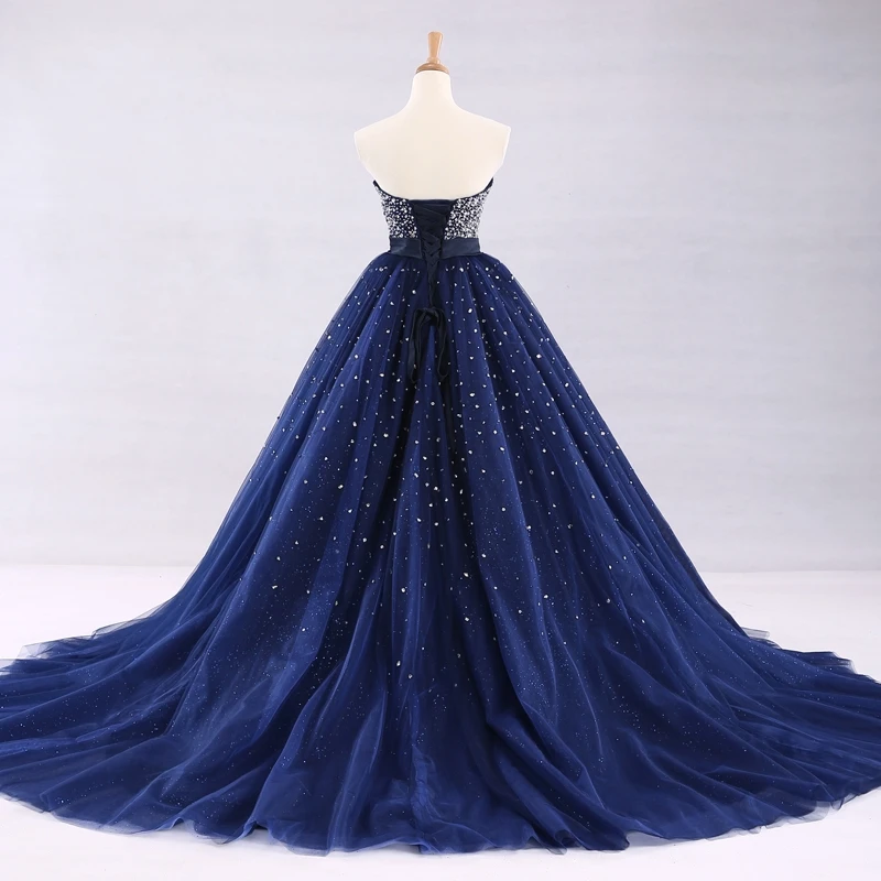 ANGELSBRIDEP бальное платье с вырезом лодочкой, бальное платье, Robe De Bal, блестящие бусины, блестки, Очаровательные Кристаллы, Vestidos De 15 Anos