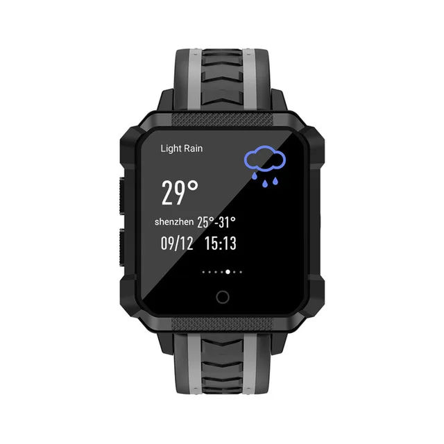 Смарт-часы H7 4G, часы с функцией видеозвонка, gps, умные часы, IP68, водонепроницаемые Смарт-часы для мужчин, 1 Гб+ 8 Гб, WiFi, умные часы, Android 6,0 - Цвет: Black