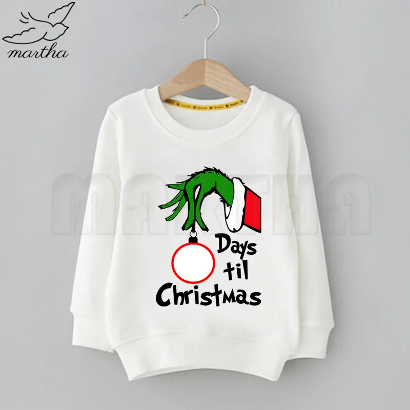Grinch/Детские толстовки с капюшоном и забавным принтом; толстовки с капюшоном для мальчиков; Детский свитер; повседневные толстовки; осенне-зимняя толстовка с капюшоном