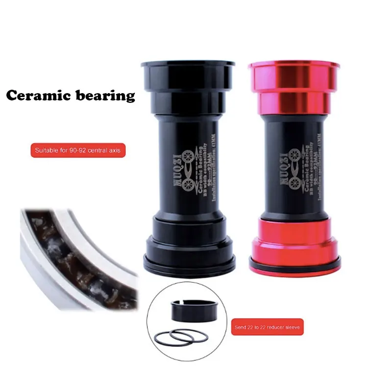 Ceramic Bearing Bottom Bracket MTB Road Mountain Bike Bicycle Bottom