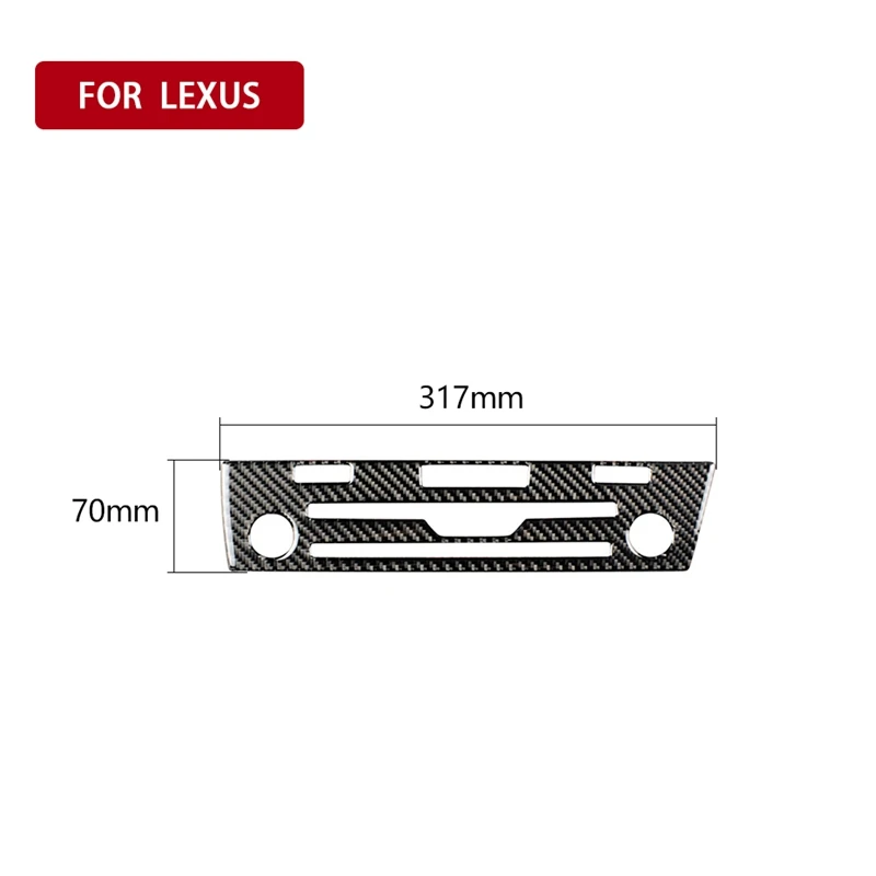 Внутренняя крышка панели из углеродного волокна для Lexus RX300 200T 450H-19