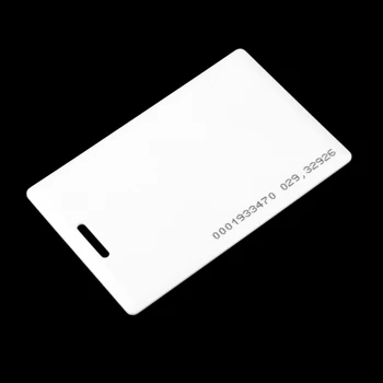 

10pcs EM4100 RFID 125KHz Clamshell Spare ID Card Thick Door Access Control