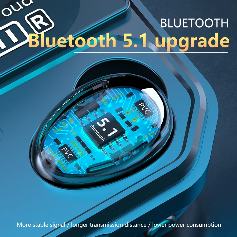 A16/A17 TWS Wireless Bluetooth Headphones LED Display Waterproof IPX7 Music Earphone For Iphone Huawei Oppo Xiaomi Sport Headset