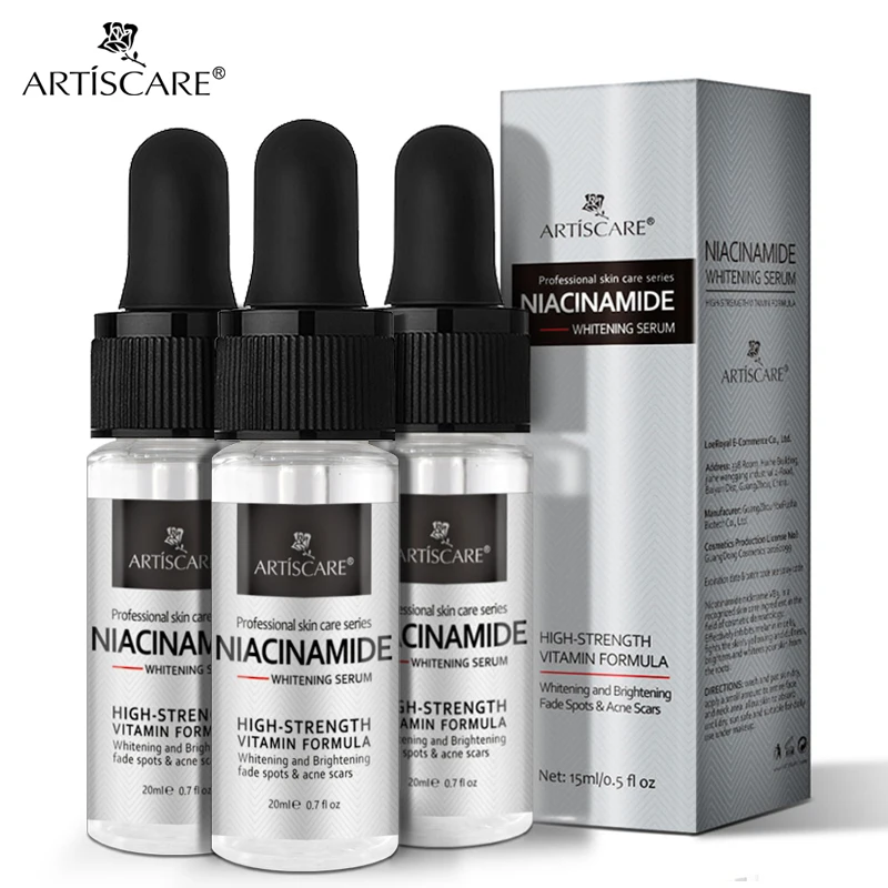 serum ARTISCARE Nicotinamide эссенция сыворотка 3 шт. отбеливание и осветление создание блестящей красивой кожи выцветание меланин улучшение восстановления тусклой кожи - Вес нетто: serum