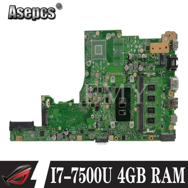  SAMXINNO For ASUS X405U X405UA X405UN X405UR X405URR X405UQ X405URP X405UF Laotop Mainboard X405UA 