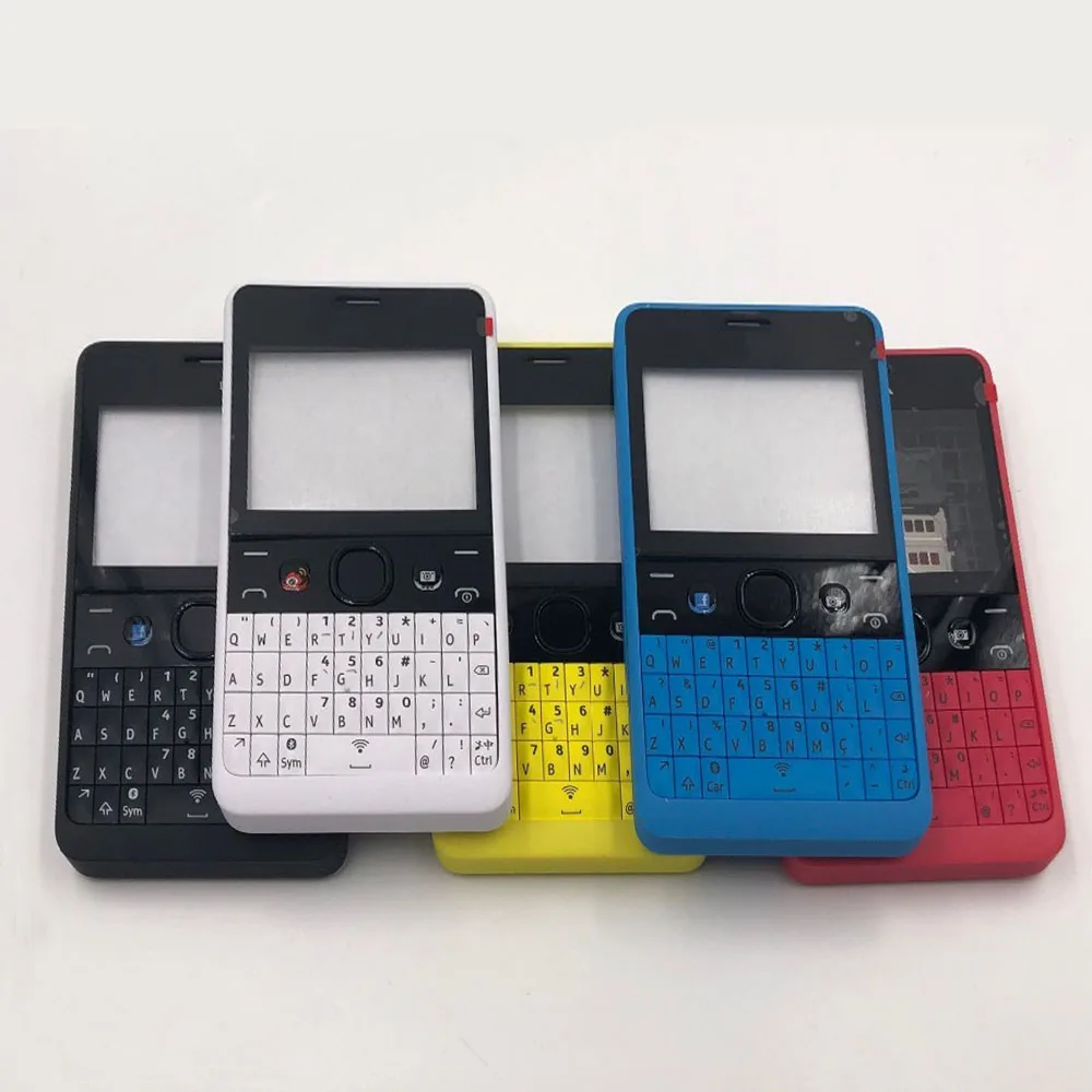 Для Nokia 210 оригинальный новый полный Чехол для мобильного телефона + английская