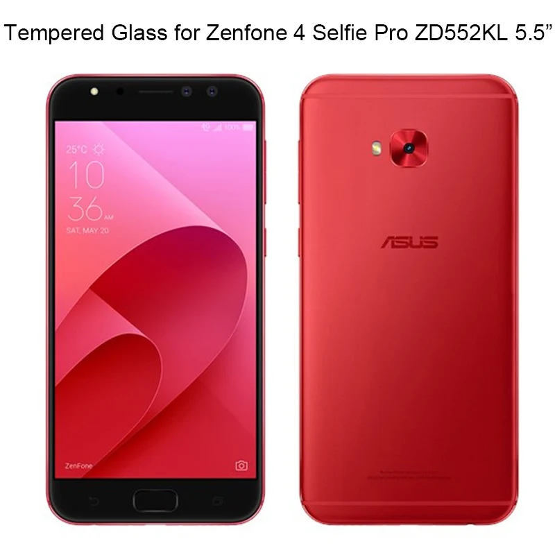 For Zenfone ZD552KL Закаленное стекло для Asus Zenfone Max Pro M1 ZB601KL 4 Max Plus 4Selfie 5 Lite 5Z стекло на ZB570TL ZC600KL ZE620KL ZC554KL ZC520KL - Цвет: For Zenfone ZD552KL