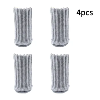 

4Pcs Protector Furniture Feet Sleeve Table Cover Anti-slip Chair Leg Socks Floor Protection Thicken