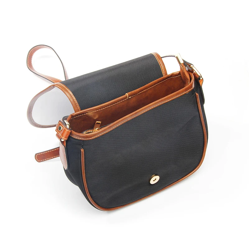 Customization Ladies Retro Casual Messenger Bag Zipper PU Leather Personalized Color Photo Cover Shell Bag Messenger Purses