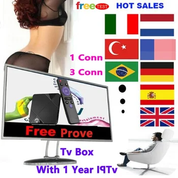 

World Global IPTV Europe USA UK Germany Italy For M3U MaCc Android Smart TV 1=3 devices for tv box only no channels included