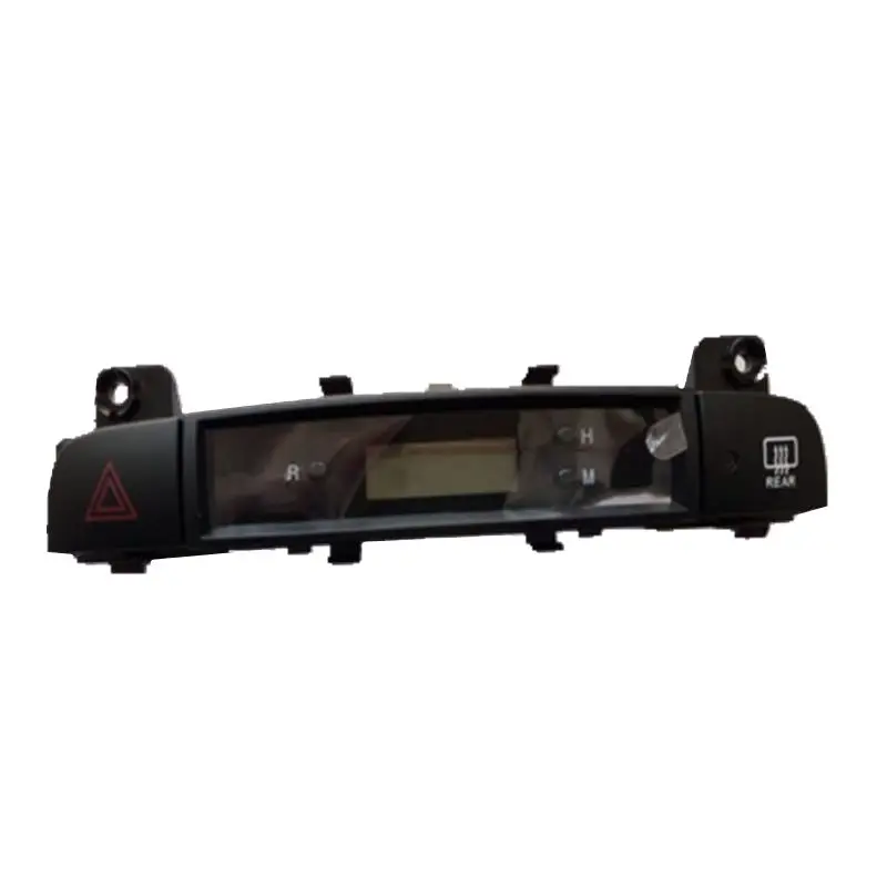 Для hyundai accent 2008 2009 2010 2011 цифровые часы, электронные часы, двойной проблесковый переключатель, отопительный переключатель в сборе - Цвет: Зеленый