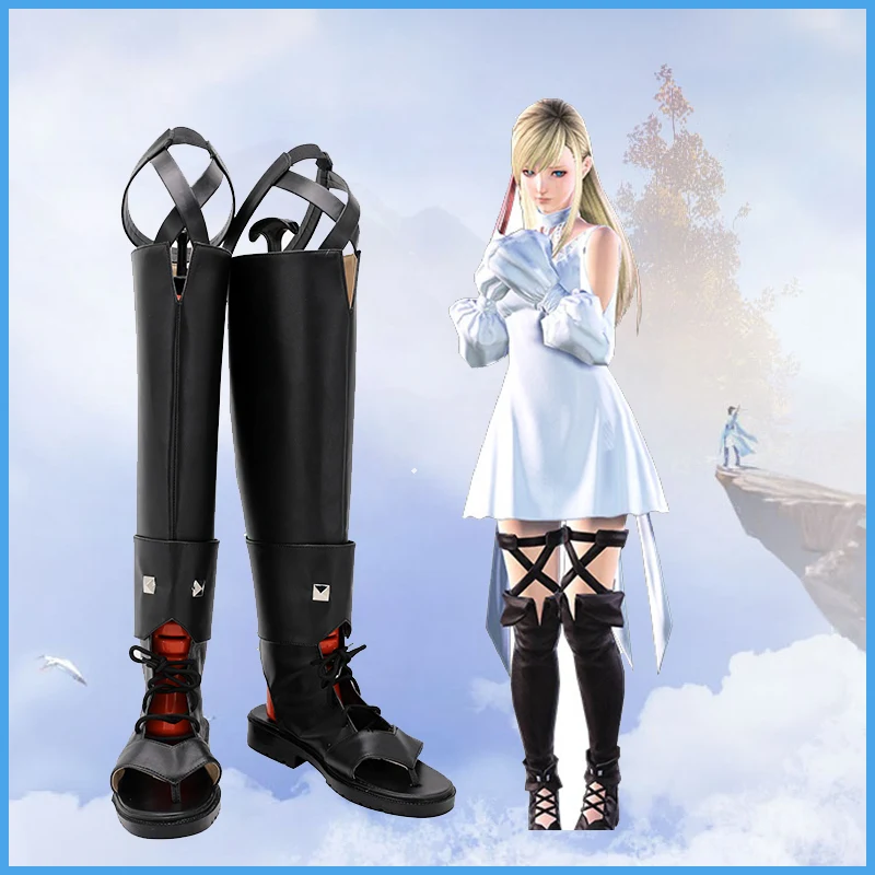 Final fantasia xiv ff14 minfilia cosplay botas
