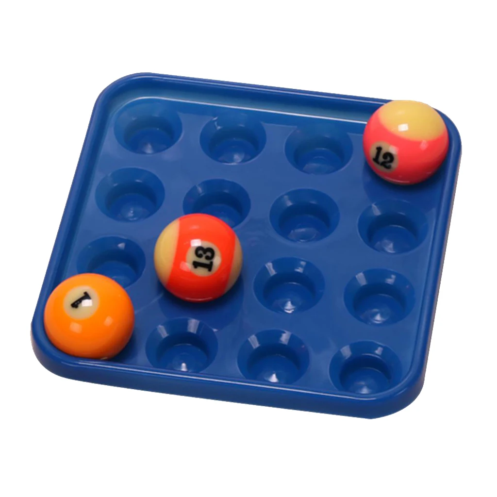 2Pcs Billiards Snooker Pool Ball Tray For 16 Balls, 2