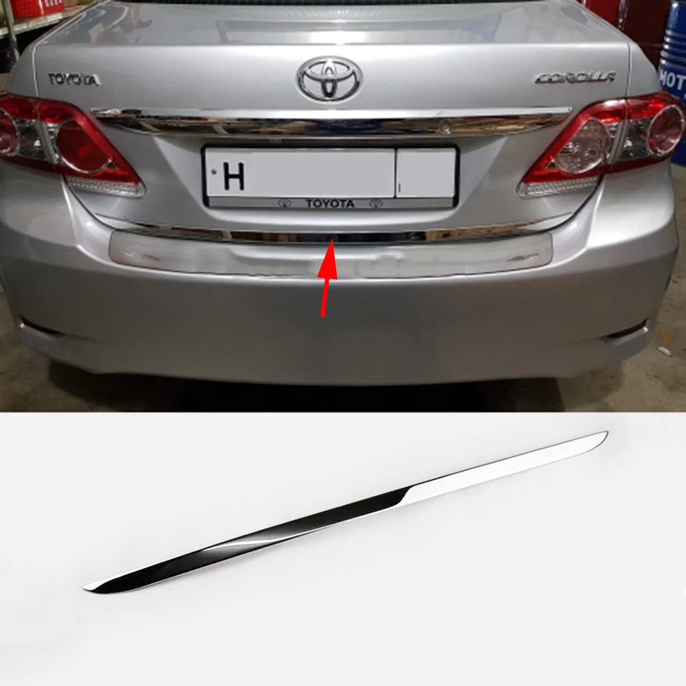

Rear Hatch Lower Trunk Door Line Moulding Garnish For Toyota Corolla 2007-2013 Accessories Car styling