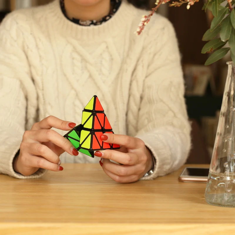 Высокое качество, ShengShou Legend Pyraminxeds, волшебный куб, сенгсо, 3x3x3, скоростная головоломка, рождественский подарок, идеи, игрушки для детей