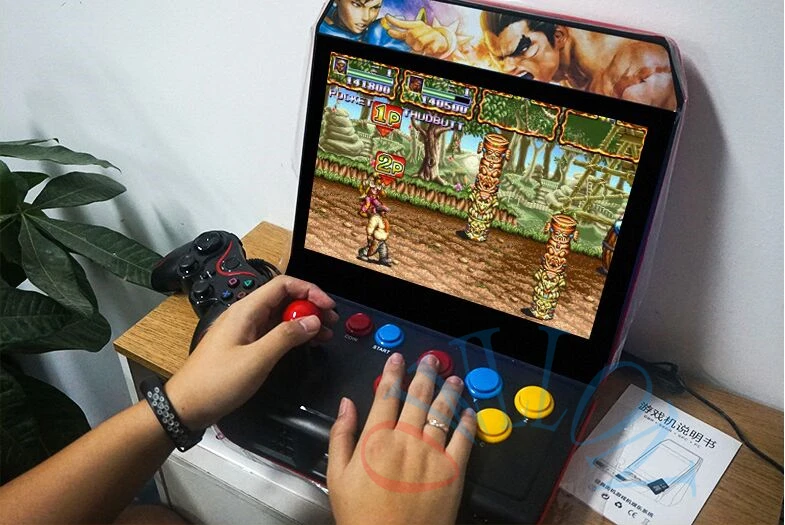 Ретро игры A10 12 дюймов HD экран 4 Гб Ретро игровая консоль с коромыслом аркадная ностальгическая боевая игра поддержка подключение к телевизору