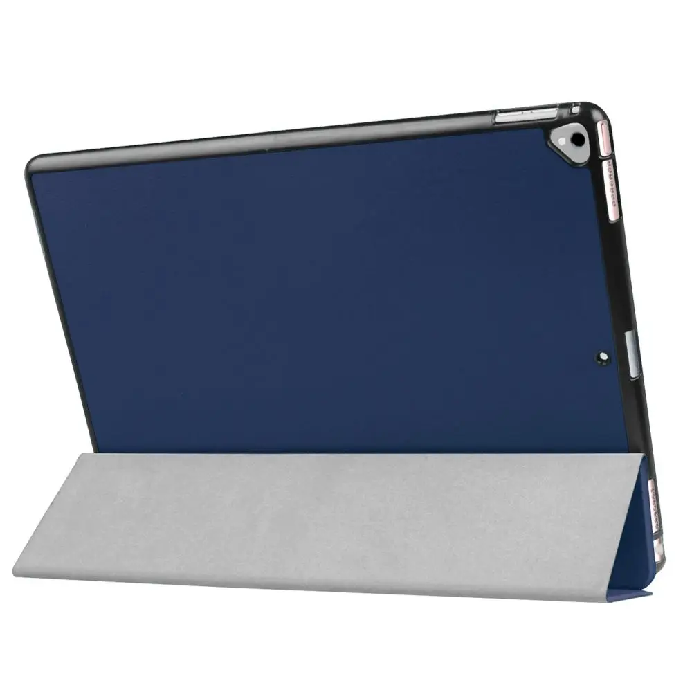 Для iPad Pro 12 9 2017/2015 чехол карандаш держатель три складной роскошный Тонкий