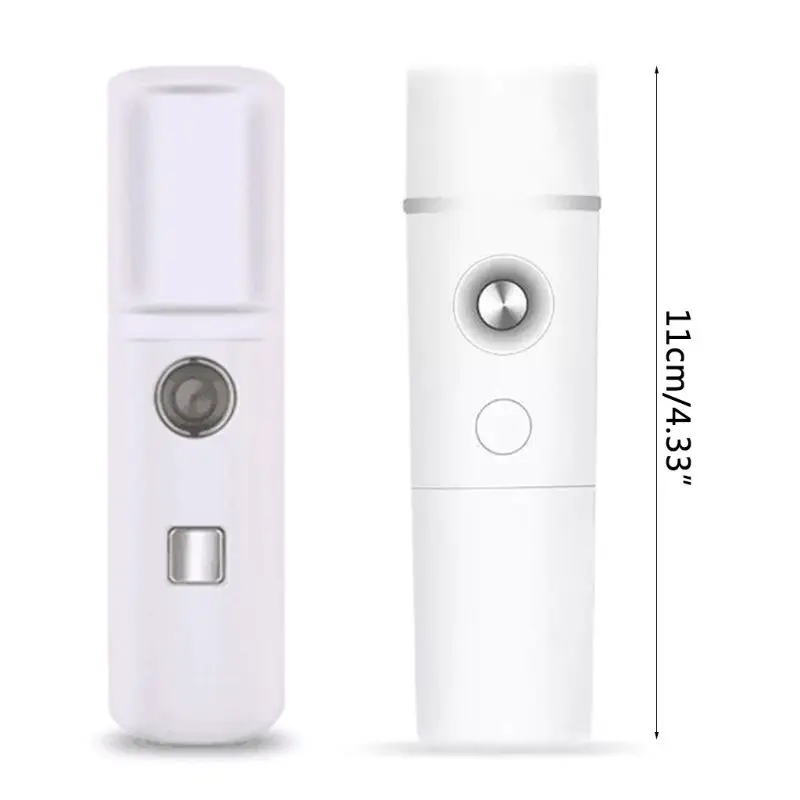 Мини USB нано для лица пароочиститель Mister спа для лица увлажняющий уход за кожей ручной, перезаряжаемый портативный путешествия 19QE