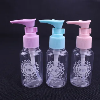 

3pcs/set 75ML Empty Bottle For Sterilization Gel Soap Shampoo Lotion Foam Water Plastic Pressed Pump Bottle Refillable Bottle