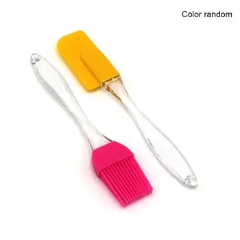 

2PCS Newest Silicone Baking Bakeware Bread Cook Brushes Pastry Oil BBQ Basting Brush Tool Kitchen Accessories Gadget Brushes