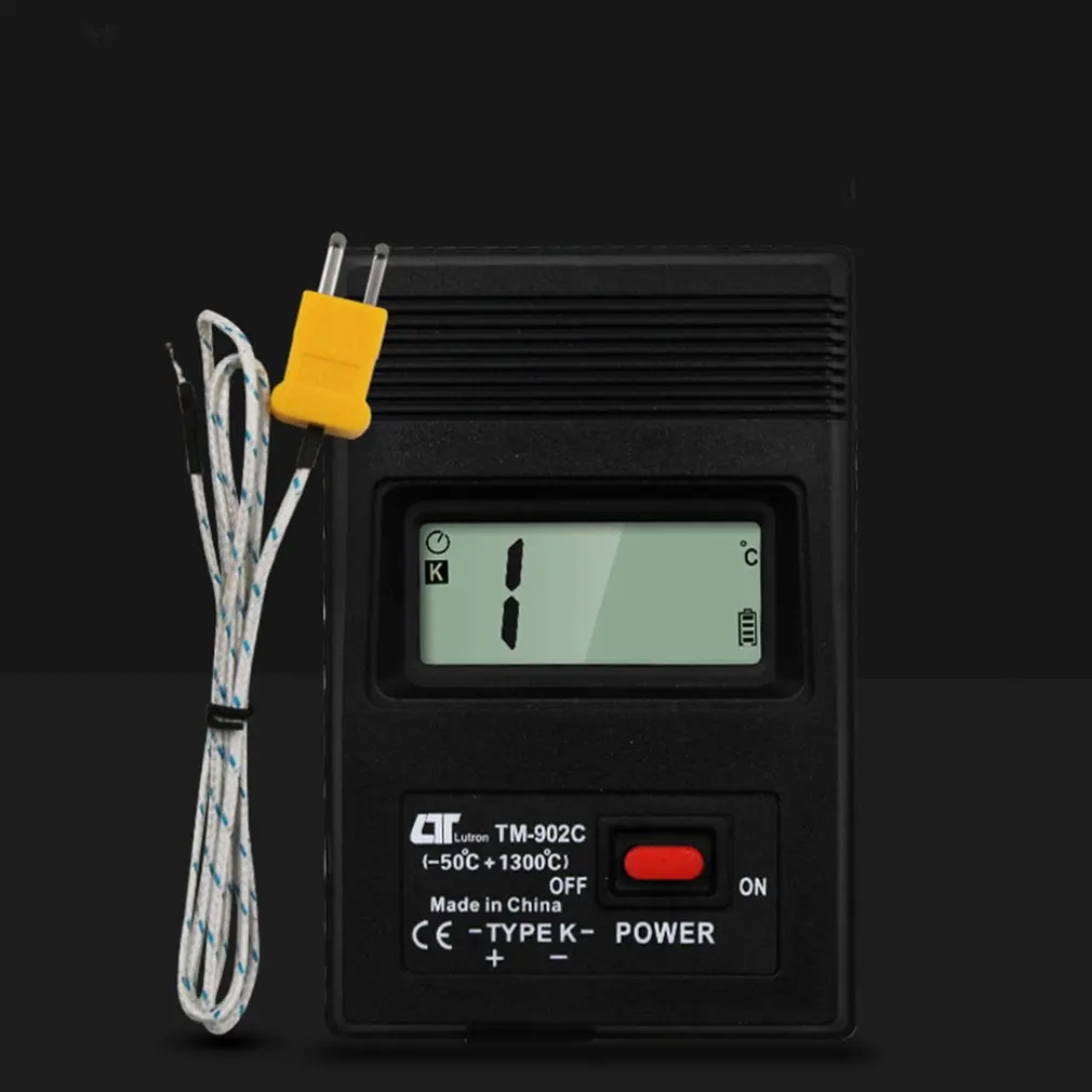 Tm-902C измеритель температуры Tm902C цифровой K Тип термометр датчик термопары детектор датчик