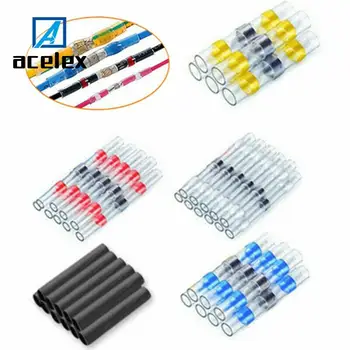 

300/600/800Pcs Solder Seal Wire Connectors Kit, Heat Shrink Butt Connectors Waterproof and Insulated Electrical Wire Terminals