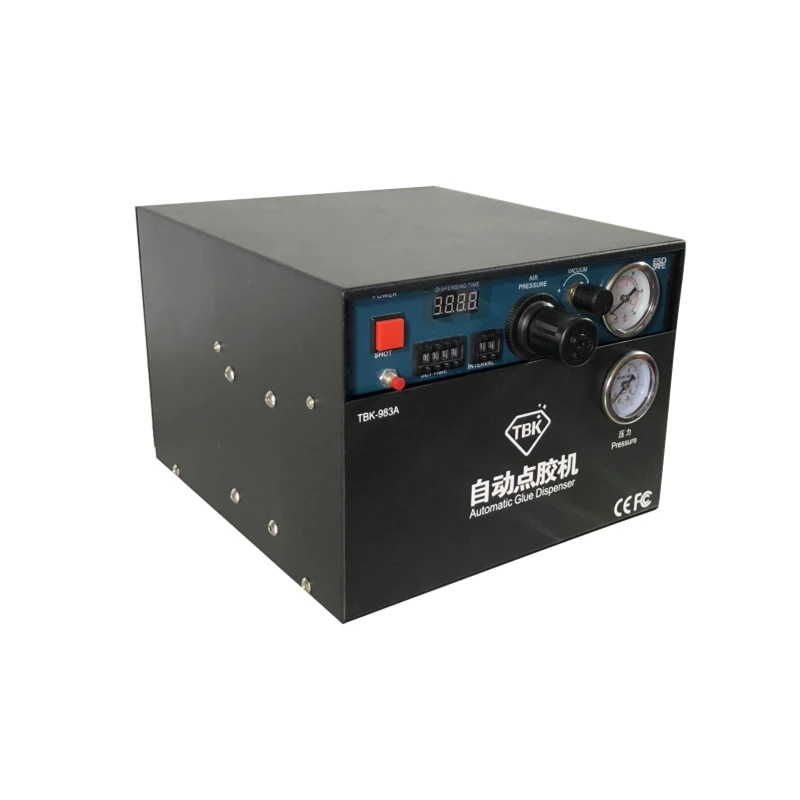 TBK 983A Built-in air compressor auto Glue Dispenser Solder Paste Liquid Controller Dropper Fluid d