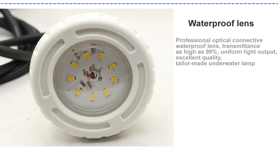 prova d' água ip68, led, rgb 12v,
