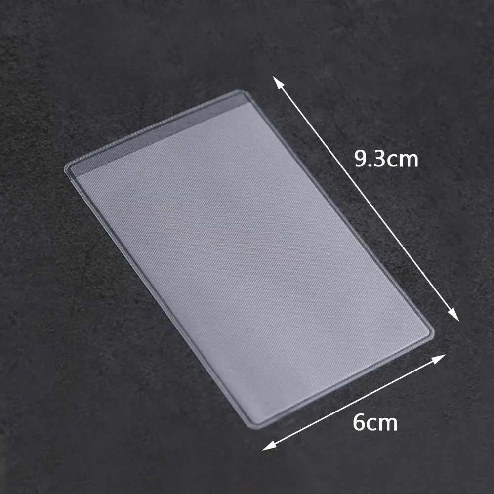 10PCS Transparnt Card Covers Protective Holder PVC Waterproof Credit ID Business Card Protection Document Driver's License Case card holder,credit card holder,id card holder,id card case,business card holder