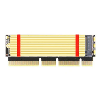 

Accessories Expansion Stable With Heatsink Converter M.2 To PCIE3.0 X4 Adapter Card Replacement Strong Signal Full Speed