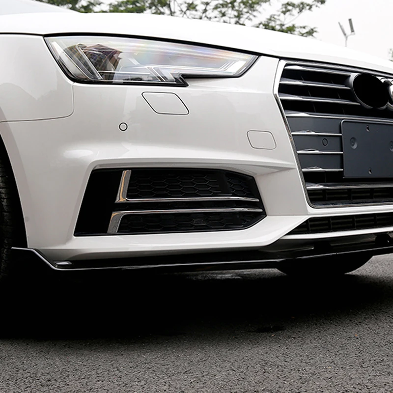 Карманго для Audi A4 S4 B9 на передний бампер для автомобильного стайлинга защитный чехол для крыла накладка рамка наклейка внешние части аксессуары