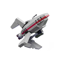 

MOC Mini Flying To The Bright Future Planet Aircraft Building Blocks Kit Idea Assemble Airplane Toys For Children Birthday Gifts