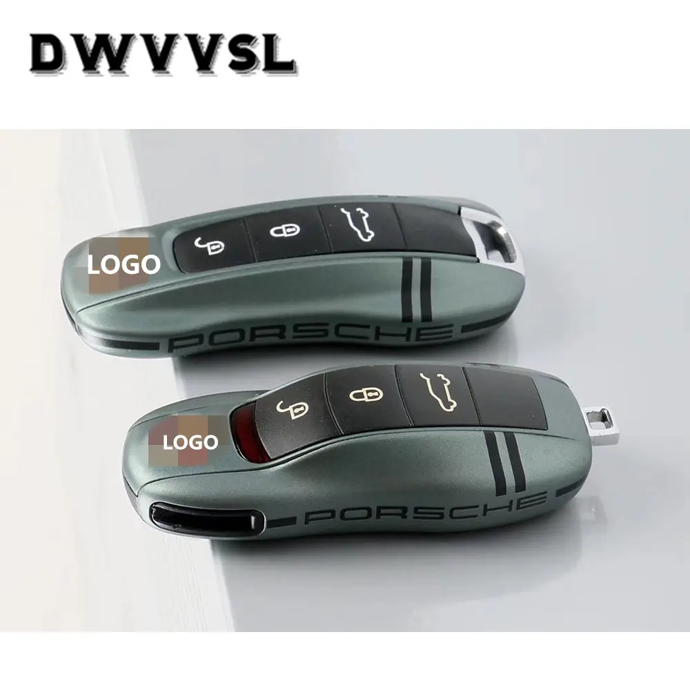 

Car key cover case for Porsche Macan Cayenne Palamera 911 718 Boxster Panamera 971 Cayenne 9YA alarm remote controller shell