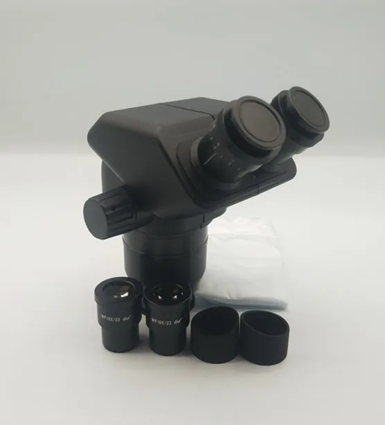 Scientifc 10x/30x стерео микроскоп бинокулярная головка SWF10x-23 окуляр резиновая защита для глаз аксессуары для микроскопа