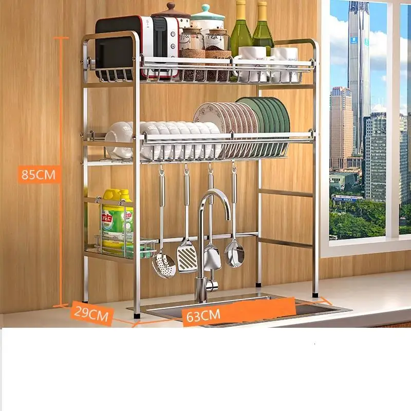 Аксессуары Организация раковина Keuken Malzemeleri нержавеющая сталь Cocina Organizador кухня